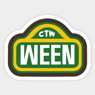 WEEN STREET Sticker